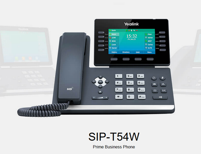 Yealink T54W Office Desk Phone